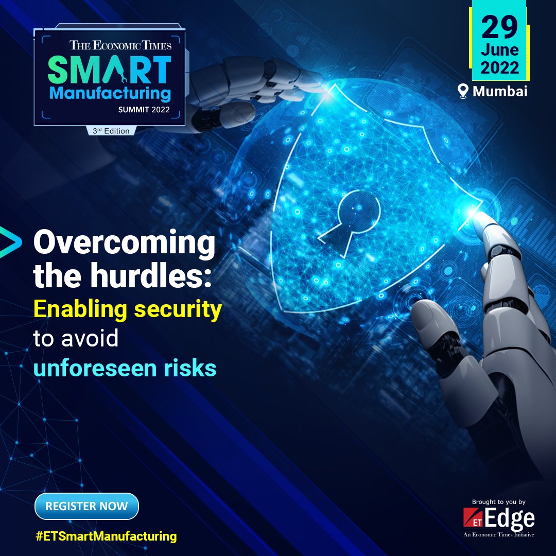 ET_Edge's tweet photo. #ETSmartManufacturing | Industry 4.0 has ushered in a new era of linked devices by digitising manufacturing, warehousing, and supply chain operations. Connecting these devices to the internet, on the other hand, has increased the danger of cybersecurity. https://t.co/QiCrNGdkyt