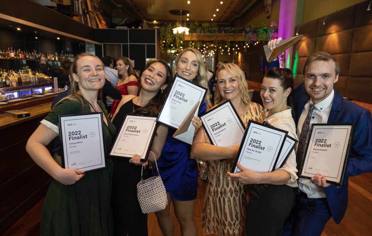 Incredibly honoured to have taken out both the Education and Small Business awards at this years <a href="/AusWebAwards/">Aus Web Awards</a>. Huge effort by the team and a great result for our amazing clients. Congrats to all finalists and winners!