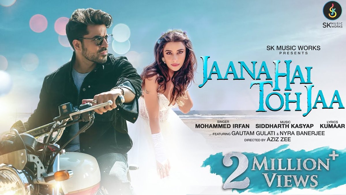 BollySpy's tweet photo. Ace music video director #AzizZee's ‘#JaanaHaiTohJaa’ feat. #GautamGulati &amp; #NyraBanerjee and ‘#Meharbaan’ feat. @terencehere &amp; #SarahAnjulir will touch the heartstrings of audiences

@TheGautamGulati @Md_Irfan17 @nyrraa3 @skmusicworks @siddharthkasyap 

https://t.co/NronxVmXgs https://t.co/JwoUmuwfch
