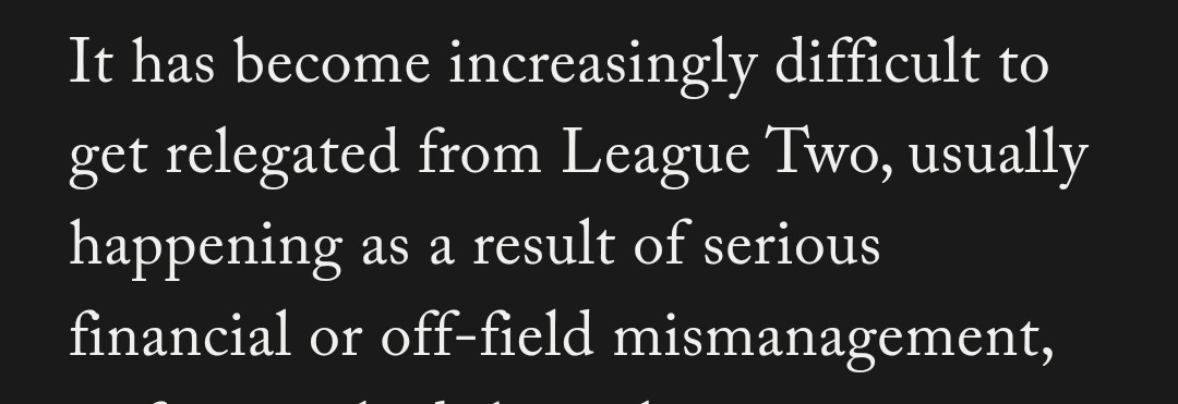 arlenefinnigan's tweet photo. "It has become increasingly difficult to get relegated from League Two...."
And yet, somehow, we managed it. #oafc #LemsagamsOut #SaveOAFC #SellTheClub https://t.co/Opd7s9M5XK