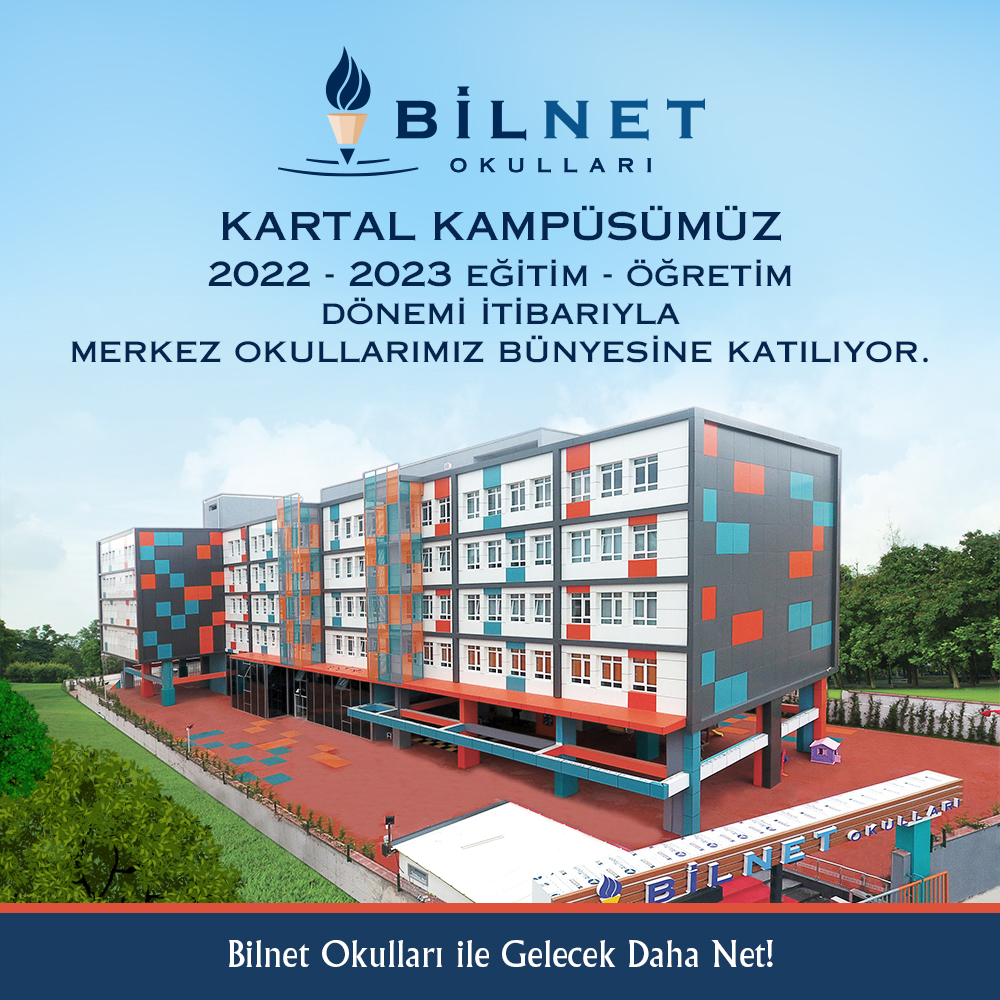 KARTAL KAMPÜSÜMÜZ 2022-2023 eğitim-öğretim dönemi itibarıyla merkez okullarımız bünyesine katılıyor.

#BilnetOkulları #BilnetSchools #BilnetOkullarıİleGelecekDahaNet
