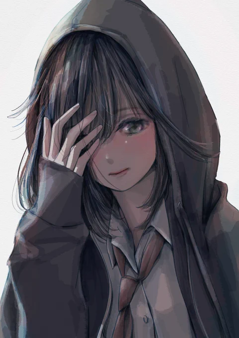 過去絵で表情が気に入ってる女の子4枚 