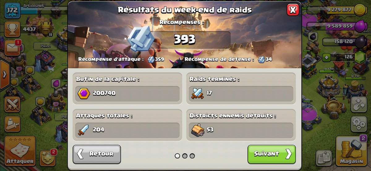 FallenStarsCoc's tweet photo. Deuxième weekend de raid. Bon travail de la par de tout le monde (sauf ceux qui attaque pas). 3 places sont libres dans le clan au passage. Bonne journée ! https://t.co/gamGnWAWUD