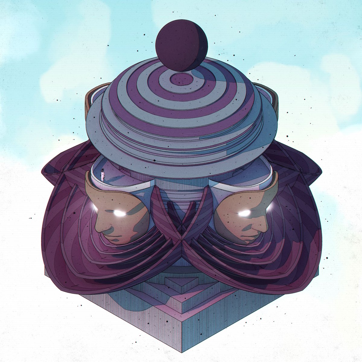 DanielTaylorArt's tweet photo. "Curious Cabins" collab with @grossehalbuer is now live! 

Here's my piece that's available for 11 more hours: 
https://t.co/1PEoM68AoY

Do check out the others as well, they all look magnificent! https://t.co/kVaHHMH3ve