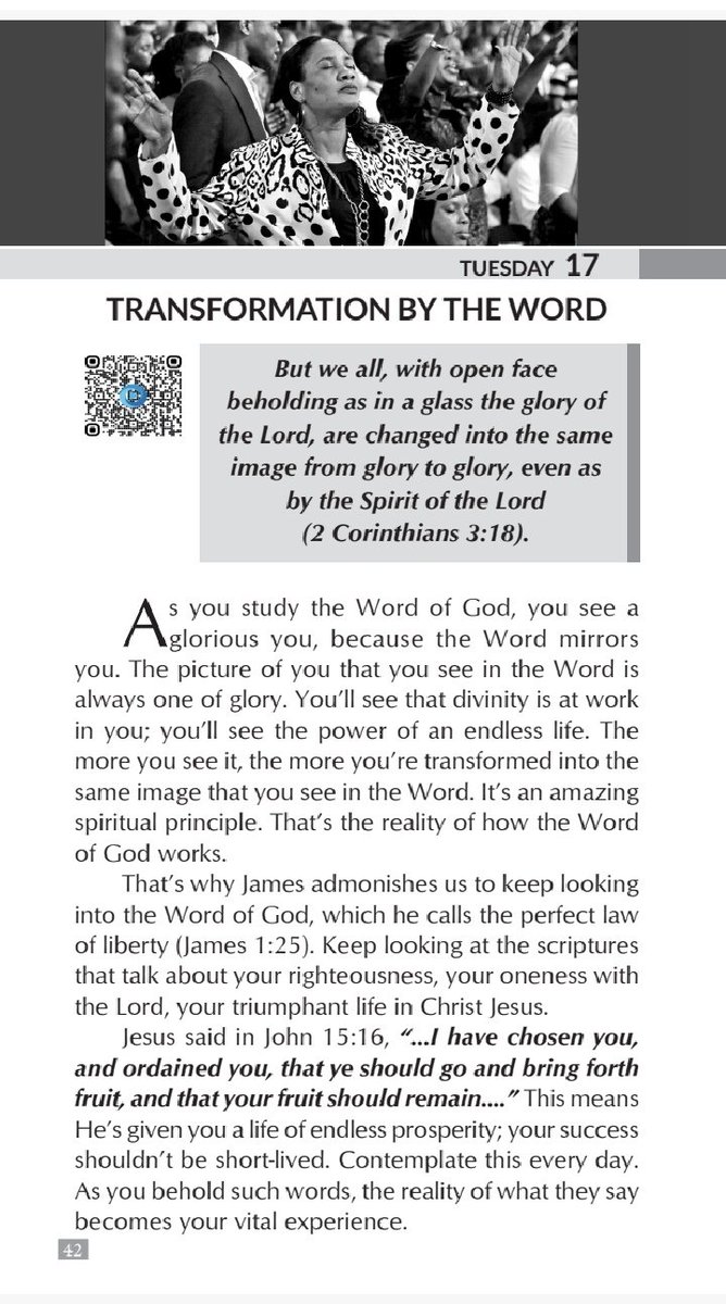 sjabulisodube's tweet photo. TRANSFORMATION BY THE WORD
And now, brethren, I commend you to God, and to the word of his grace, which is able to build you up, and to give you an inheritance among all them which are sanctified.
Acts 20:32 KJV
#TheEndIsNear
#PrepareYourself
#HeIsComingBackAgain https://t.co/kiynwpDnLF