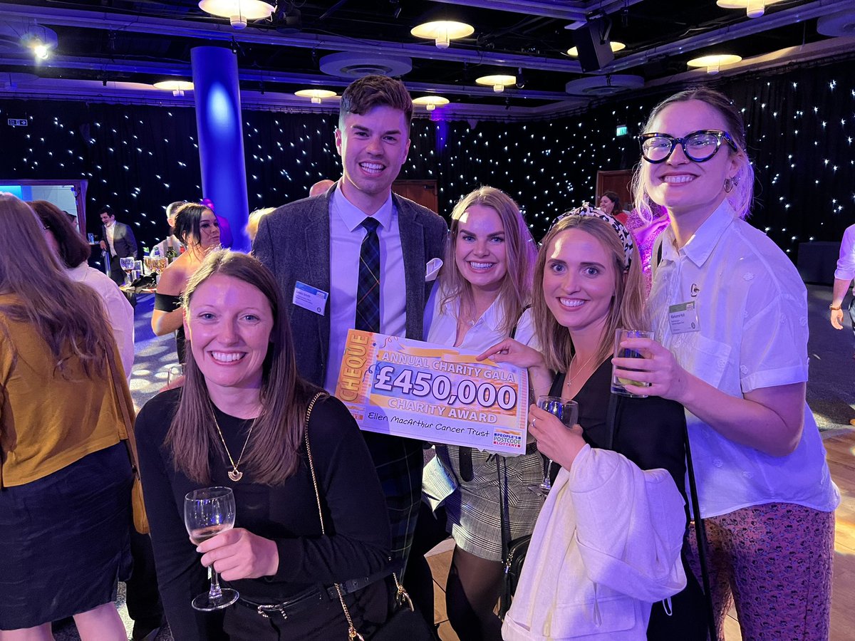 ashton_emctrust's tweet photo. Inspiring night at the #PPLCharityGala hearing the huge impact @PostcodeLottery has on people and the planet. It was incredible and we can’t thank you and the #PostcodeLotteryPeople enough for making @emctrust part of the family. 💙 #BrighterFuture https://t.co/dou5947nTS