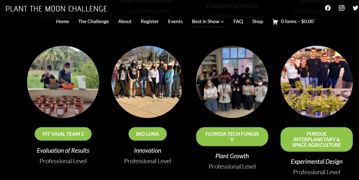 VIT_univ's tweet photo. #VIT has added another feather to its cap! Hearty Congratulations to our VIT Agri School student team for winning the Best Project Award in @NASA's "#PlantTheMoon" challenge in the category: Evaluation of Results!
#Moon
#LifeOnMoon
#VAIAL
#agriculture
@plant_the_moon
@NASAMoon https://t.co/Qx3ANzqT29