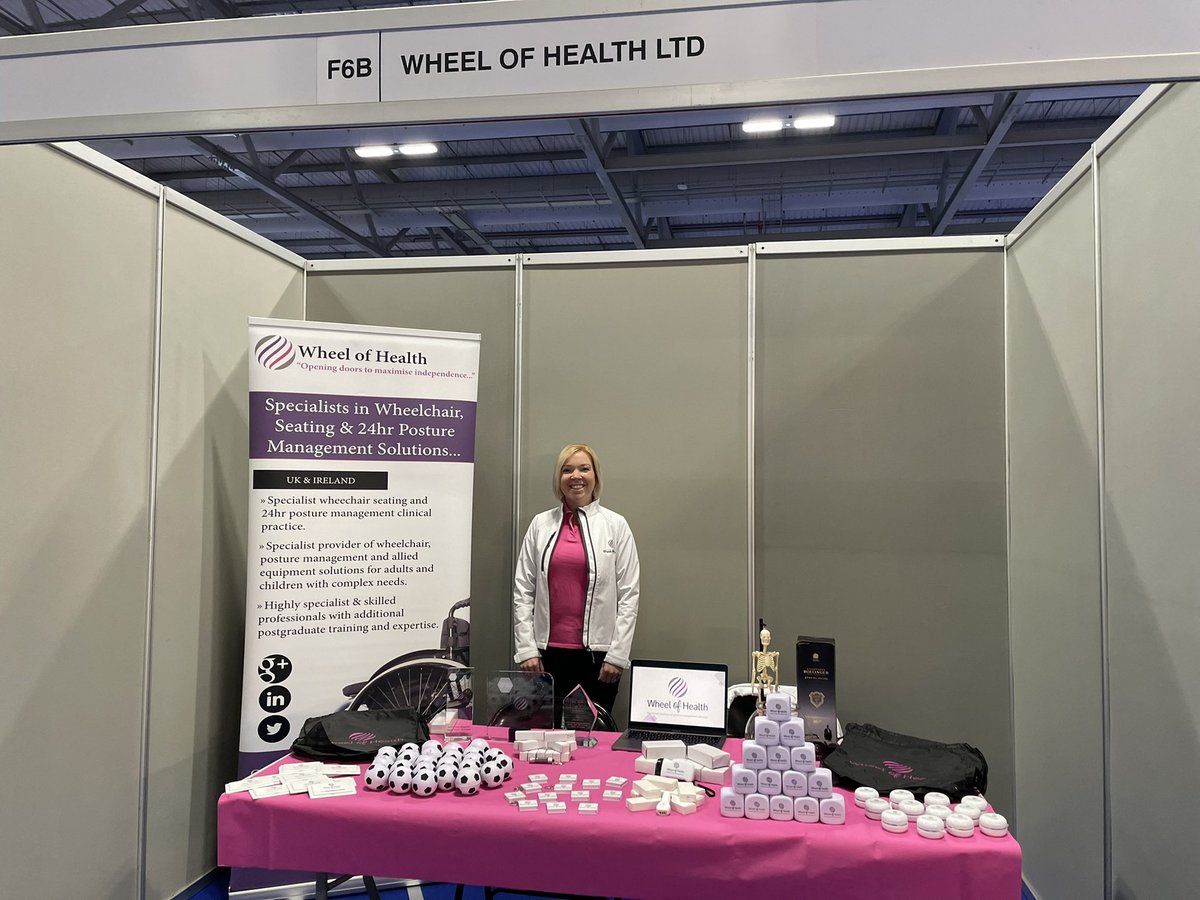 WoH_Ltd's tweet photo. Here we go. Back into exhibition mode. All set-up for @kidztoadultz #KidztoAdultz come and our Clinical Director on stand f6B https://t.co/NMJQmjuusr