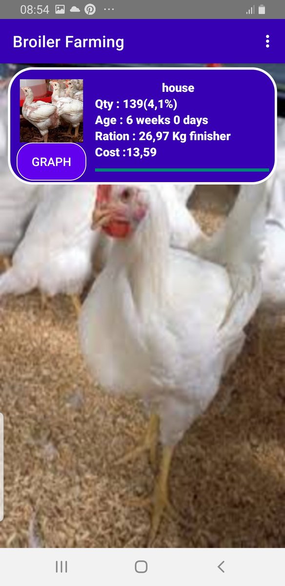 Clinton_Brits's tweet photo. V2 of the broiler farming guide has been published.  The app now includes a record of vaccines and medicines as well as costing i to each batch.

There are also vaccine reminders on the main screen  when to vaccinate

https://t.co/E8JFAXckdX https://t.co/g31H5yeZoI