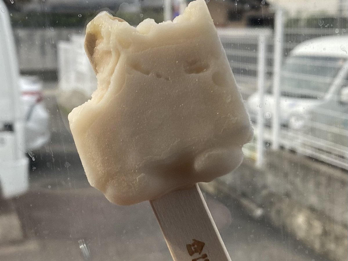 7373kyoto's tweet photo. 3時のおやつ！
なめらかチーズ、白桃ジェラートバー一挙喰いw
はやりの二刀流ですわ！
確かに時間おいた方がチーズ感、桃感ましましですなー。
美味しゅうございました！
ごちそうさんです！
#当たりかとおもたー
#おうちでsio 
#sioアイス 
#鳥羽シェフ監修 https://t.co/kicbnT78zj