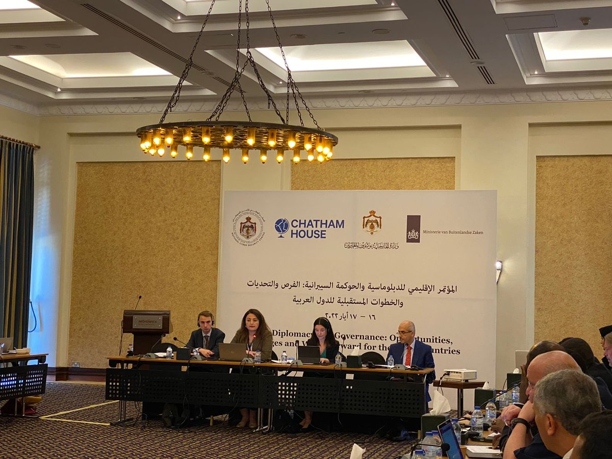 NCSCJO's tweet photo. President said: We need people who use technology to empower us and not to attack us.
We need to have a cyberspace that is open , interoperable, reliable and secure, not just for us but for everyone in this world.
NCSC_JO https://t.co/kc5IE26Zy2