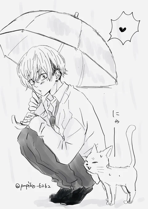 猫の鳴き声がするなと思って探してたら、まさかのバックアタックに心を撃ち抜かれてる❄️rkgk
気が向いたら塗ろうかな🤔 