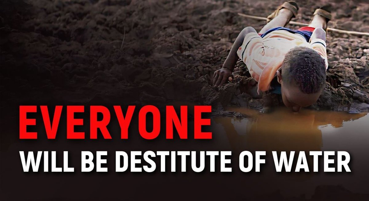Global #water crisis is coming. We don’t have even 3 years.
And this is when we have modern #technologies that can provide every person with clean potable water at any place of the world. Don't you think this is absurd?

Exc. from the #WeWant2Live forum:
🔴youtu.be/5PIEQnW7qzw
