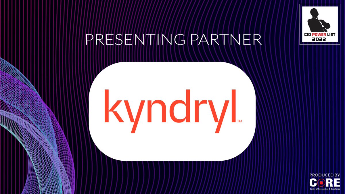 #COREMEDIA Centre Of Recognition & Excellence welcomes Presenting Partner @KyndrylIndia at the @CIOPowerList ciopowerlist.com #ciopowerlist2022 #Leadership #CIO #media @MathurAnoop @sudhirk1234 @27SRC @YohannaAlex