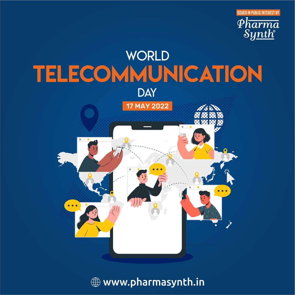 pharma_synth's tweet photo. We would still have been writing letters to each other if it was not for telecommunication.  
Happy World Telecommunication Day!
#telecommunications #TelecommunicationDay https://t.co/gL1I1HlGCY