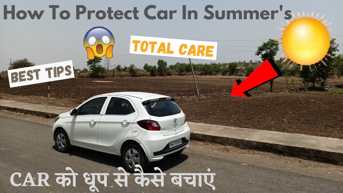 TATA TIAGO Summer 🌞Car Care Tips || How To Protection Car In Summers Aft... youtu.be/A91rLNGOHb0 via @YouTube #FlyingTrips #SummerCarTips #HowToProtectCarInSummer #HowDangerousSummerForCar #LongTermBenifitsForCar