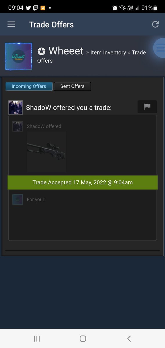QeeetZr's tweet photo. Thank you again @shadow_gw for a nice win!
#ShadowLegit https://t.co/kUId3lV063