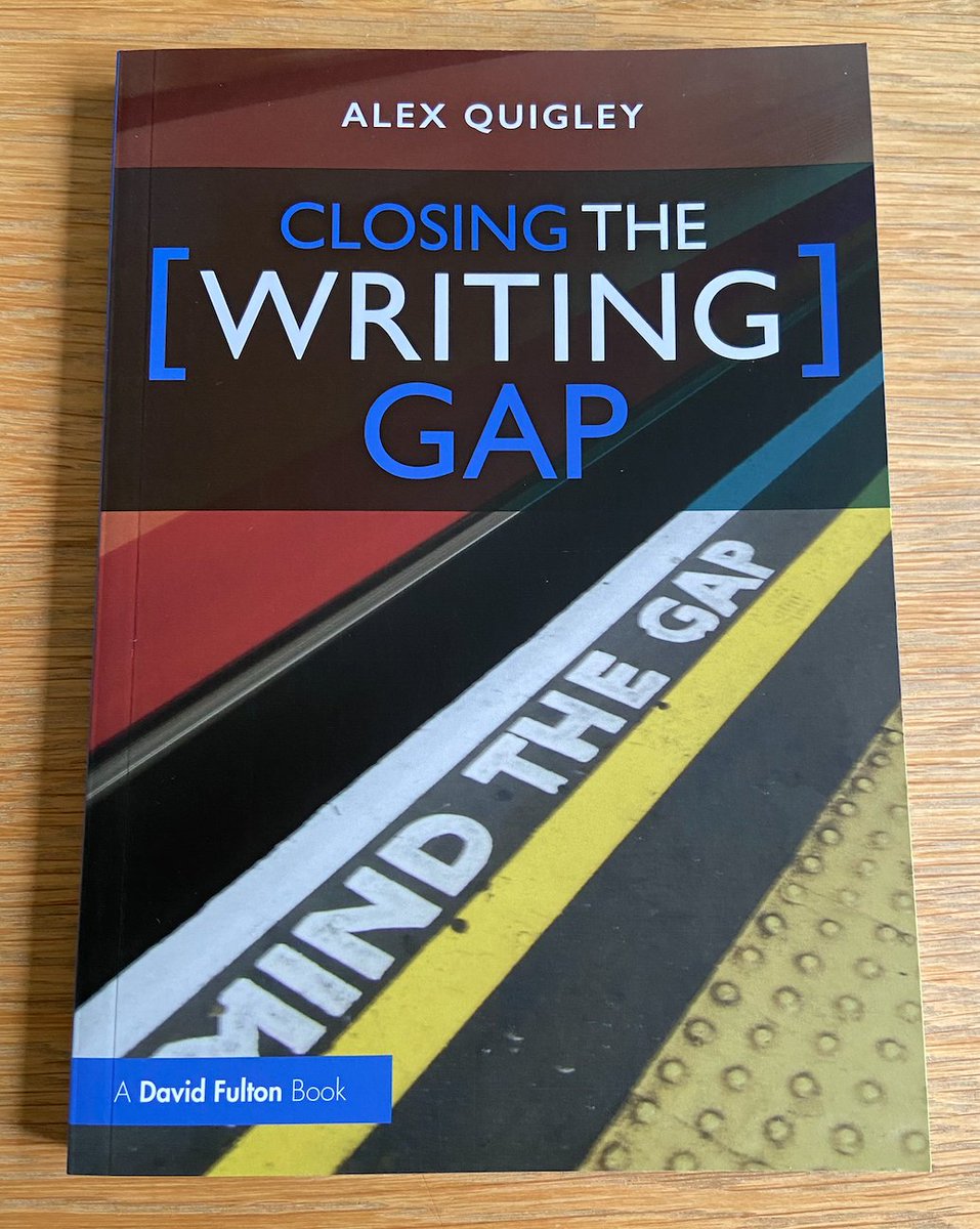 AlexJQuigley's tweet photo. *NEW*

It is publication day! 

'Introducing...Closing the Writing Gap'

https://t.co/Bakt8XfNcC https://t.co/dsoKMmjChD