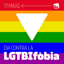 Hui, 17 de maig, se celebra el #DiaContraLaLGTBIfobia . Lluitar contra l'odi ha de ser una prioritat de tota la societat i no pararem fins que tota persona, indistintament de la seua orientació sexual, se senta lliure!