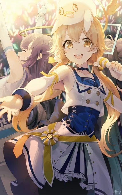 #ブルアカ #BlueArchive 
イタズラ☆ストレート
ヒフミ! 