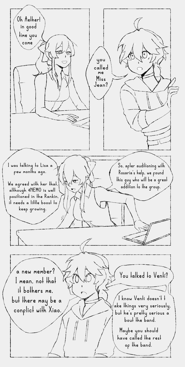 CoffeeFoxArt's tweet photo. I have half my brain asleep 🫠 🫠

Heizou making her best first impression in the sunshine of 4NEMO.

#Heiather #Heizther #Heizother https://t.co/fJPSodB8Y4
