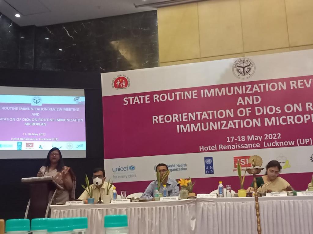 Two days 17,18 May State #RoutineImmunization review workshop to discuss microplanning inagurated by MD <a href="/nhm_up/">NHM UP</a> at #Lucknow <a href="/MoHFW_INDIA/">Ministry of Health</a> <a href="/UNICEFIndia/">UNICEF India</a> <a href="/WHO/">World Health Organization (WHO)</a> <a href="/UNDP_India/">UNDP India</a> <a href="/BMGFIndia/">Gates Foundation India</a> <a href="/Kanupriya78/">Kanupriya Singhal</a> <a href="/Ajay2004Ghai/">Ajay Ghai</a> <a href="/Vaccinate4Life/">Vaccinate4Life</a> <a href="/C19up/">COVID-19UP</a>