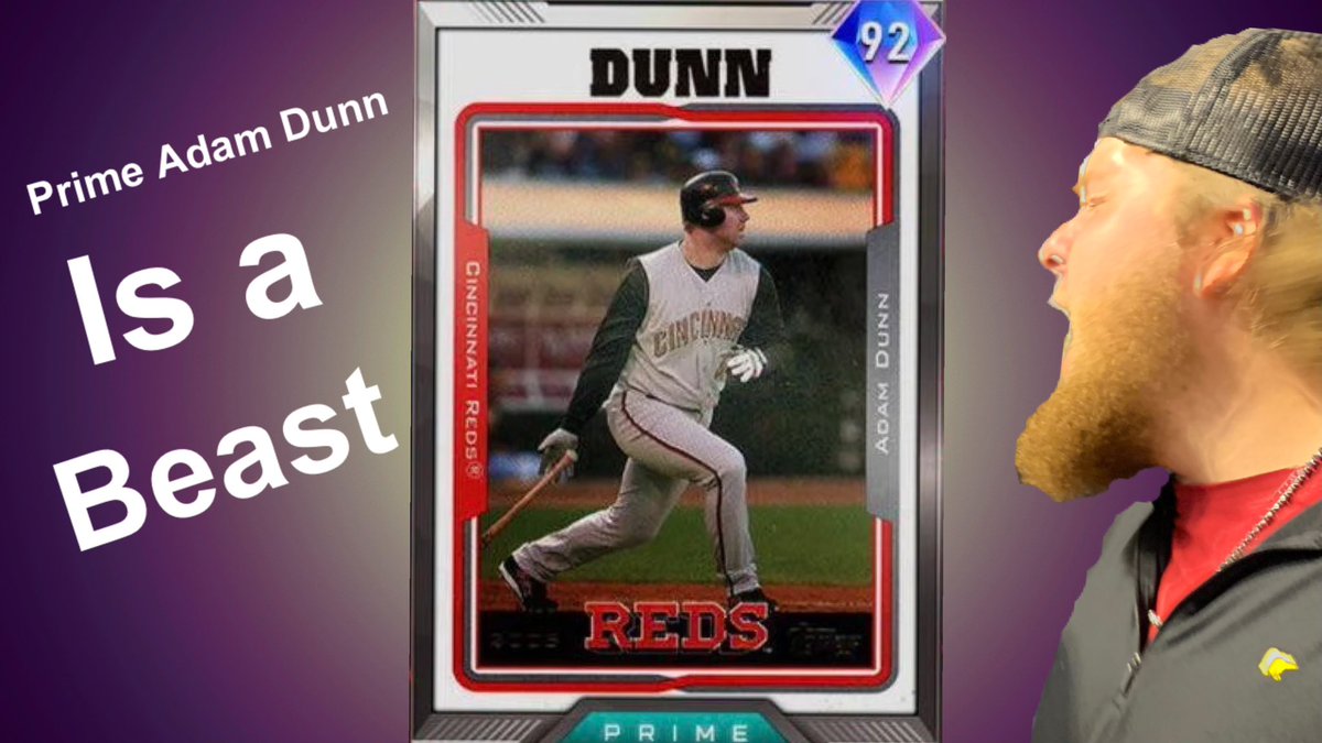BaseballInd's tweet photo. PRIME Adam Dunn is insane! | MLB The Show 22 | Ranked seasons
https://t.co/9y3dsMzJaQ  #adamdunn #cincinnatireds #MLBTheShow22 https://t.co/63ucqsY2hH