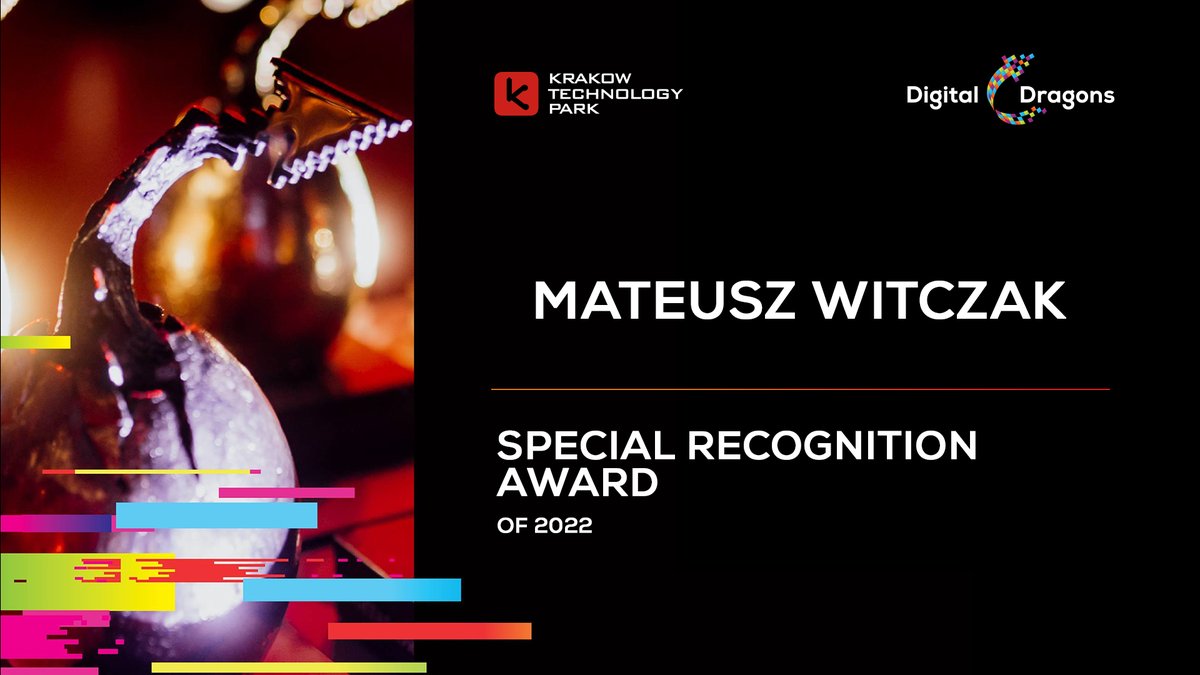 Digital_Dragons's tweet image. Congratulations 🙌!
🎮Special Recognition Award: @MateuszWitcza14 
#gamedevs #gamedevconference #gameconference #gaming #game #krakow #malopolska #kpt #gamedevelopment #pcgaming #indiegame #mobilegames #developer #dd2022 #digitaldragons2022 #ddawards