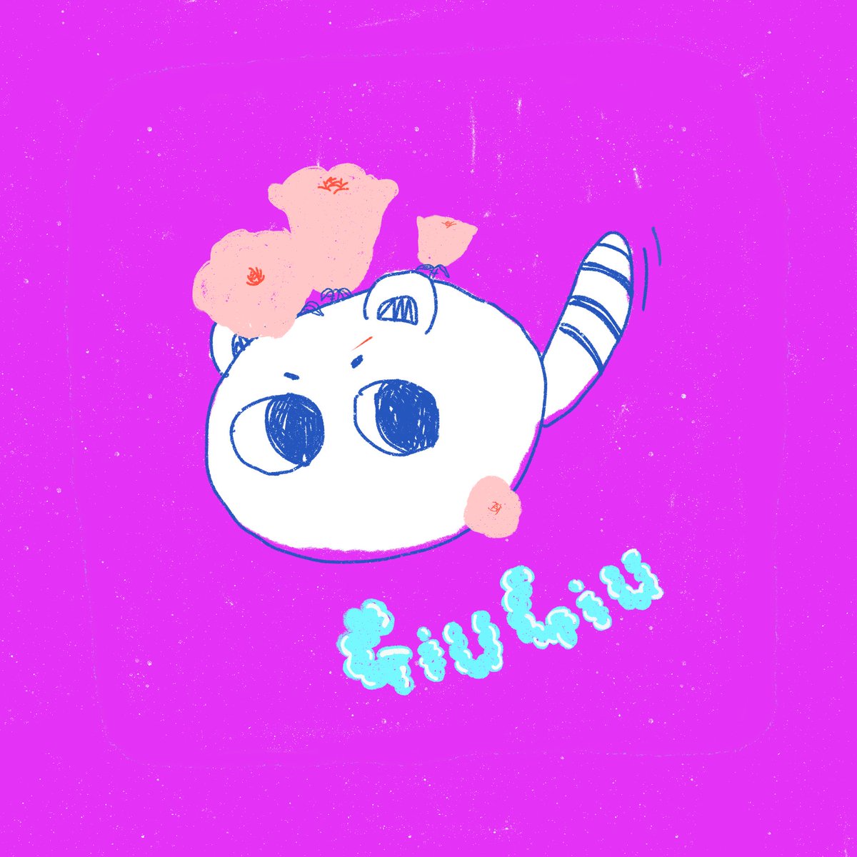 kuoooooya's tweet photo. 这是一只GiuGiu
性别：不明
年龄：3岁
居住在花园，如果你心情不错、快乐的时候就会发现GiuGiu
GiuGiu很容易被这些情绪吸引✨ https://t.co/SdwGZzReyq