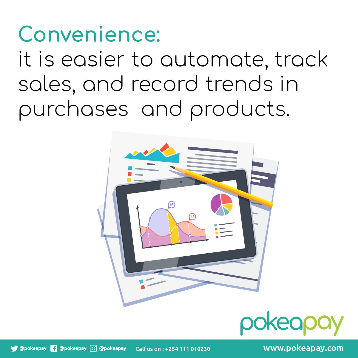 PokeaPay's tweet photo. Planning for a payment gateway integration for your business?
Simplify all your transactions and go cashless with Pokea pay

Check out how Pokea Pay is benefitting Kenyan merchants👇
Learn More https://t.co/mwGF3ggD2w  

#businessOwners #PokeaPay #paymentgateway#paymentsolutions https://t.co/JQWvFGDlE4