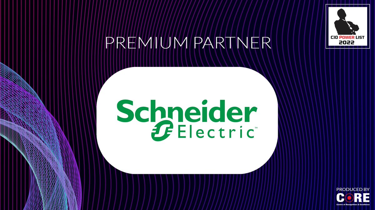 #COREMEDIA welcomes Premium Partner @SchneiderIndia at the @CIOPowerList ciopowerlist.com #ciopowerlist2022 #Leadership #CIO #media @MathurAnoop @sudhirk1234 @YohannaAlex @27SRC