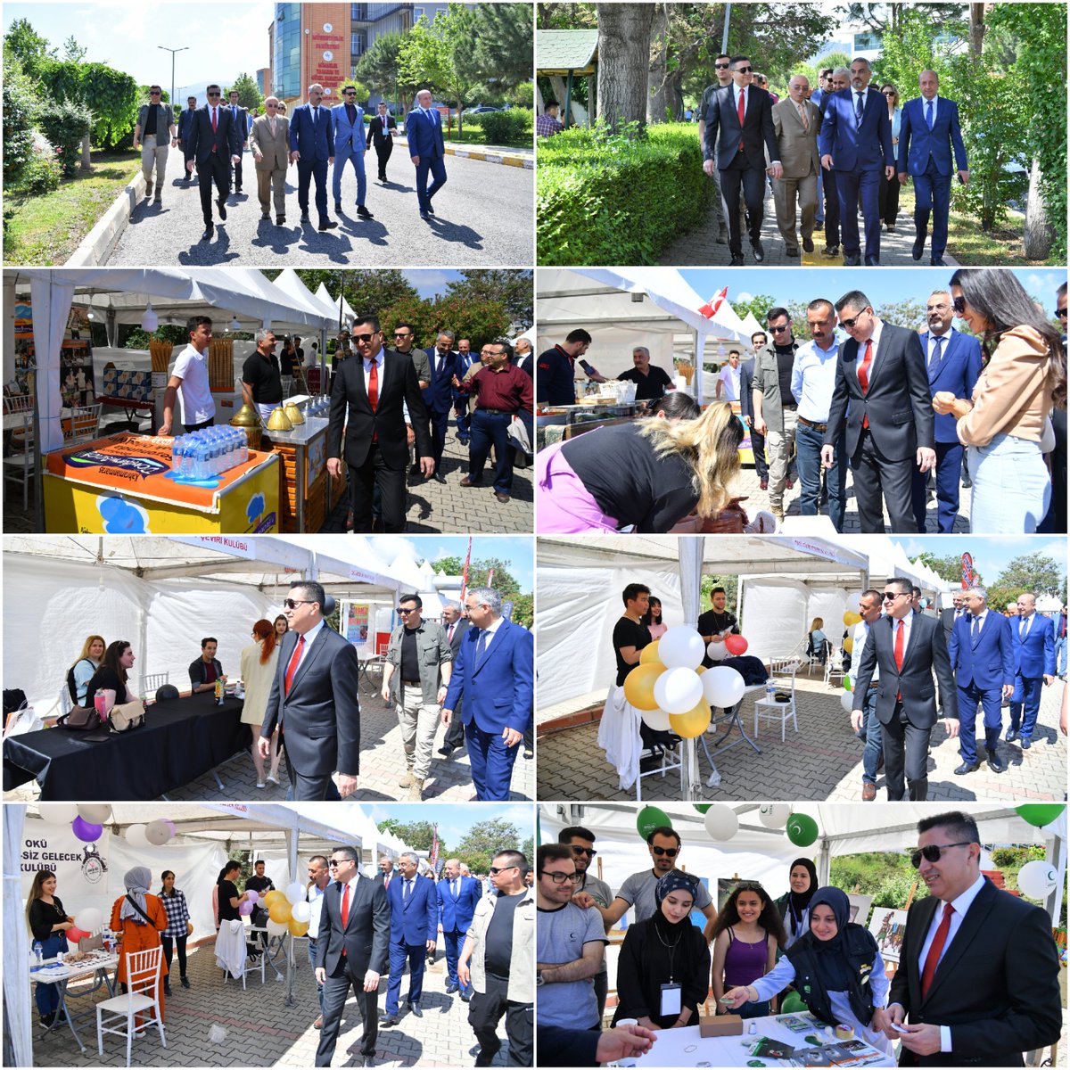 Rektörümüz Prof. Dr. Turgay Uzun, şenlik alanına geçerek stantları ziyaret etti. <a href="/uzun_turgay/">Turgay UZUN</a>