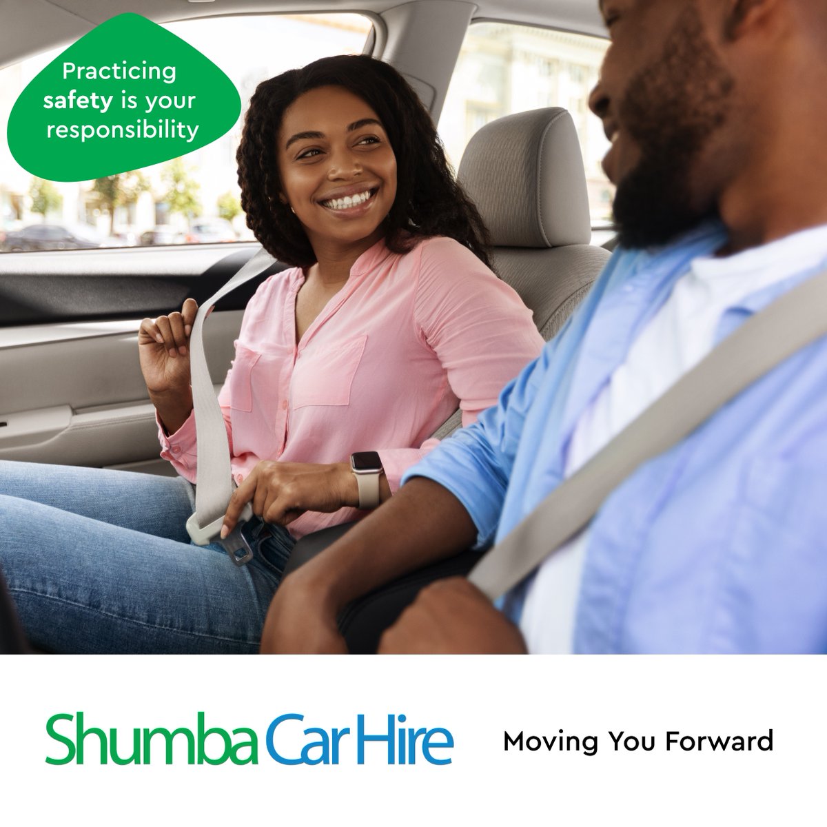 Take a moment to fasten your seatbelt before you drive off.

Visit shumbacars.com today!

#carrental  
#MovingYouForward