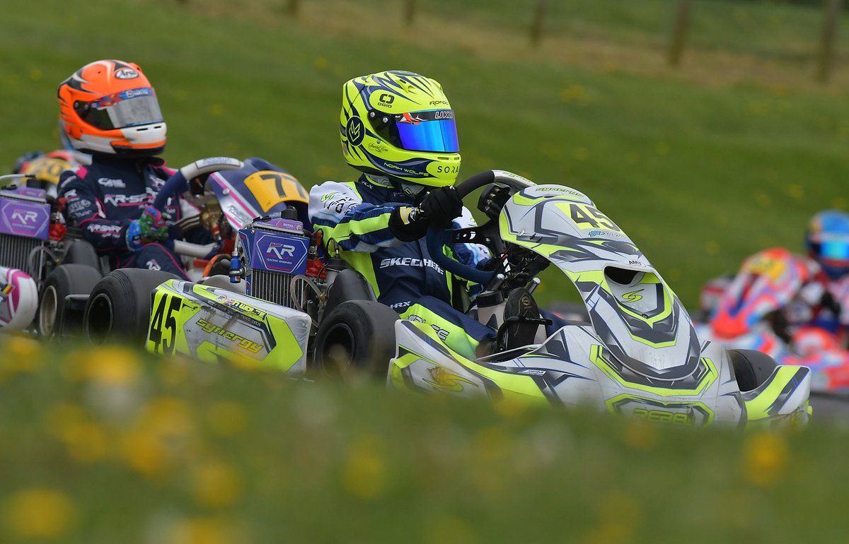 Noah had another very successful weekend at Round 3 of Ultimate Kart Championship winning all 3 heats, Pre-Final and coming 3rd in the Final with another podium finish to extend his lead in the Championship👏