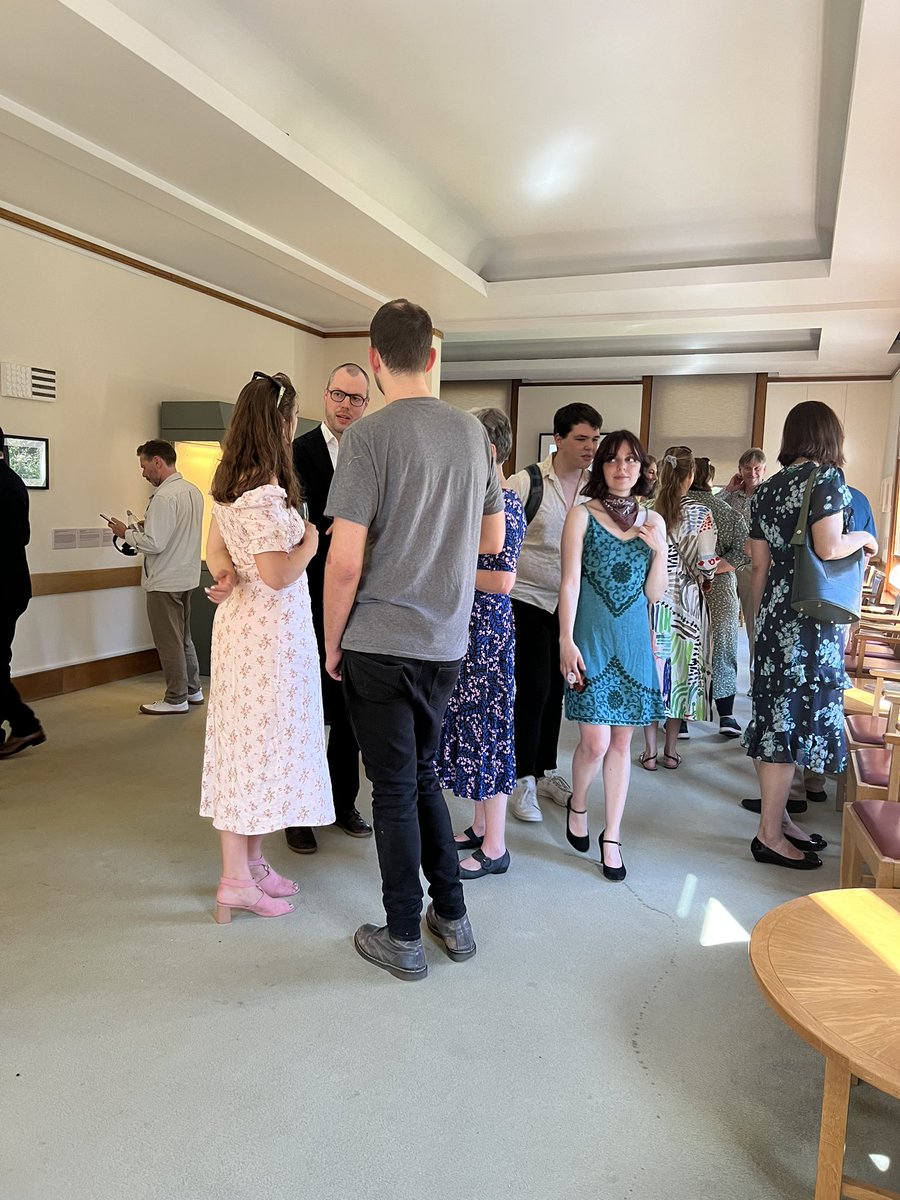 A great afternoon was had by all at the opening to Kill or Cure. The latest exhibition <a href="/WolfsonCam/">Wolfson College</a> showcases responses to interactions between art, modern medicine and the natural world. Includes fantastic works by <a href="/matcollishaw/">Mat Collishaw</a> <a href="/deagallery/">D. E. A. Gallery</a> @byzantiaharlow wolfson.cam.ac.uk/arts