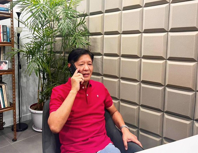 GiboTeodoroJr's tweet photo. CONFIRMED: Presumptive President @bongbongmarcos is currently in AUSTRALIA.

His youngest son Vincent is said to be enrolling to study at the University of Melbourne.

As usual, Filo protesters are seen present in The streets of Victoria.

#BongBongMarcos https://t.co/LkSinzx6c6