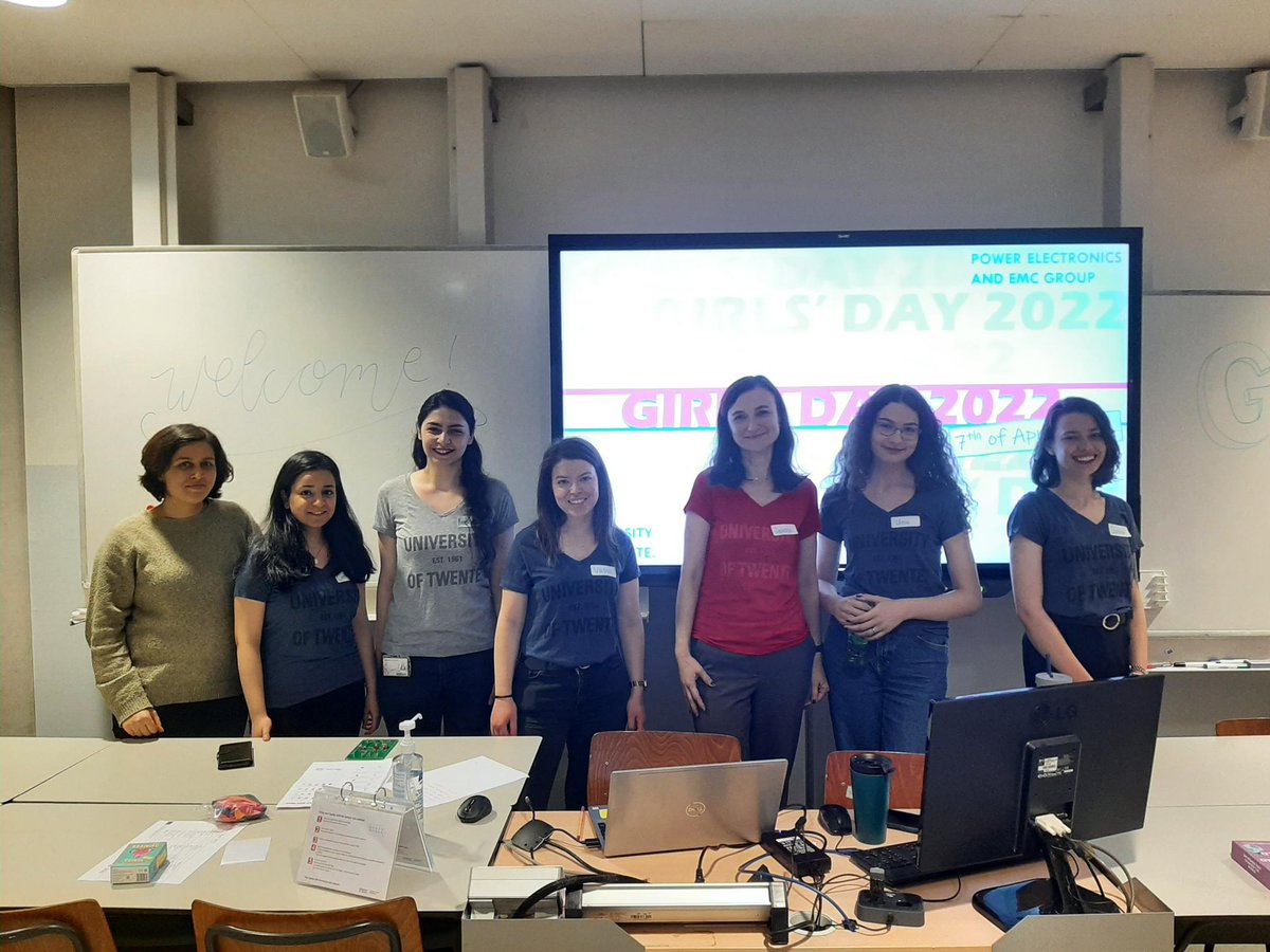 EtnPeter's tweet photo. In our latest #PETER #blog, Vasiliki (Vasso) Gkatsi (ESR13), shares the details of #girlsday2022 !
In front of 30 enthusiastic female students, Vasso and colleague researchers from SCENT and ETUT, shared their #research and #msca #etn #projects https://t.co/0vX0jbNLkY https://t.co/lZtMb6h8tu