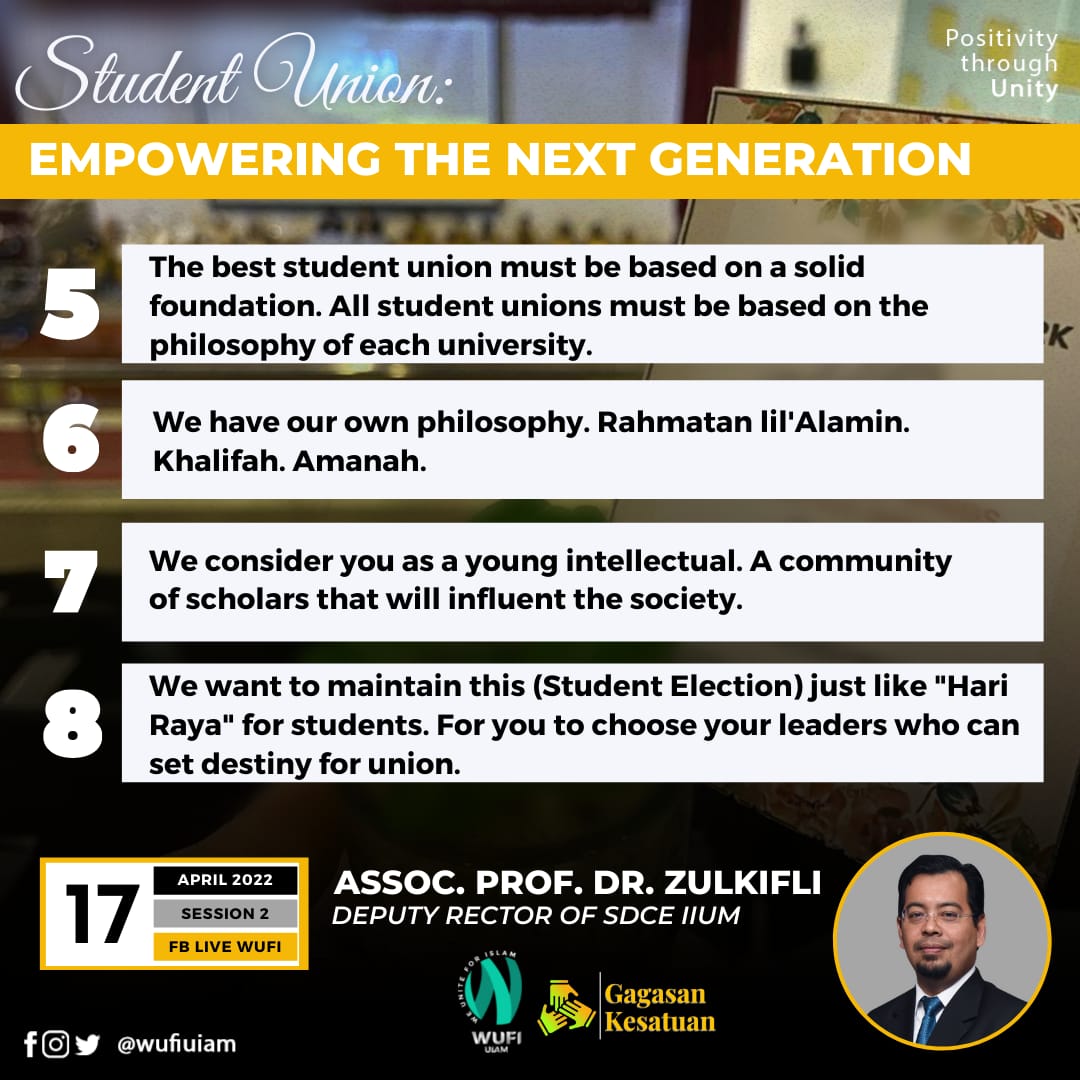 TALK SUMMARY: STUDENT UNION - EMPOWERING NEXT GENERATION ✨

Time has passed,
And the talk is over. 
It's time for us to apply it in the real life.