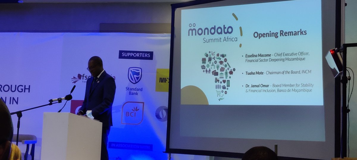 Participation in Mondato Summit Africa 2022.  Just starting.