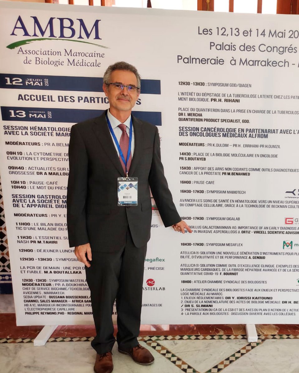 Vircell's tweet photo. This was our visit to Marrakech and our participation in the AMBM. It is always a pleasure to visit Gigalab Diagnostic, our partner in Morocco https://t.co/fCDKI0fHKk
#vircell #empowerlabs #AMBM #IVD #morocco #galactomannan #partner #virclialotus #diagnostics #monotest https://t.co/tFP6YcR5qP