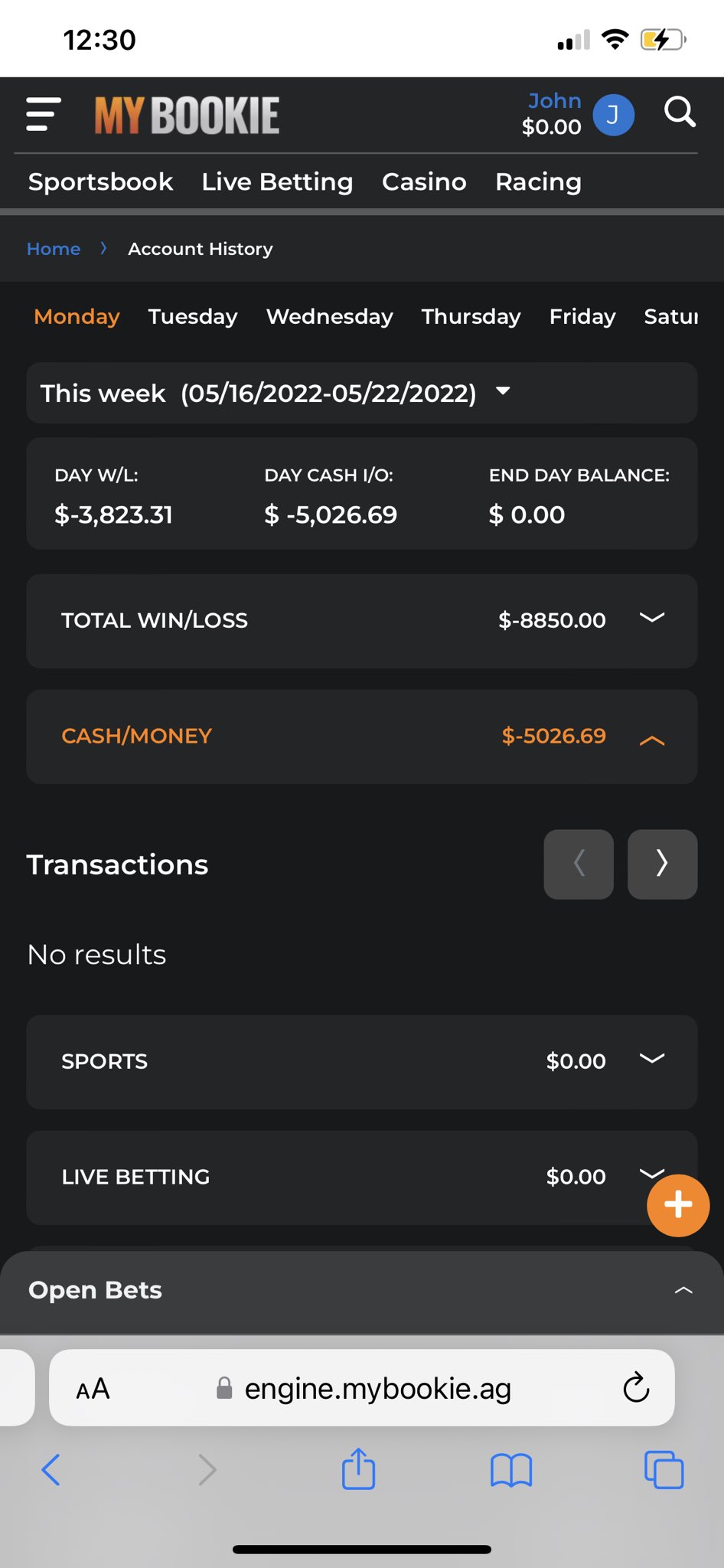 John Jeff on Twitter: "Recently I won a bet at +17500 @MyBookie on kh lee  after winning 2 days later they cancelled the bet @ThePME @barstoolsports  @gfienberg17 I placed this bet while