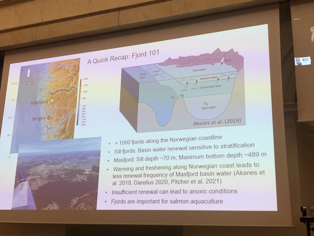 sheilaheymans's tweet photo. Natalya Gallo from Uni Bergen Bjerknes Centre @Natalya_Gallo on mesopelagic and demersal community responses to deoxygenation in a Norwegian fjord @EMarineBoard @NMUC_Norway https://t.co/zOHfENE6VO