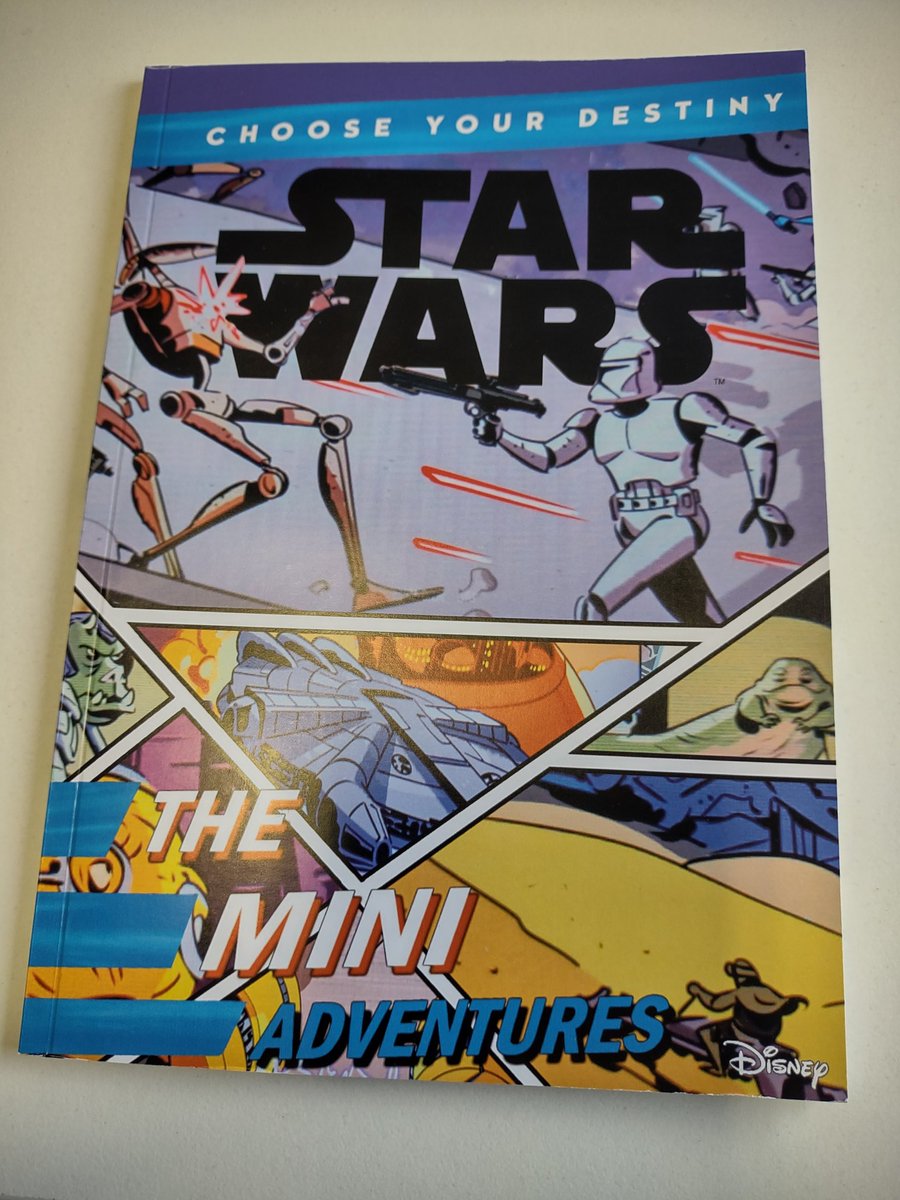 RE_Neptune's tweet photo. My 1st #starwars custom book! presenting Choose your Destiny - the mini adventures!
A collection of stories from @cavanscott that are audio only via Amazon released back in 2019.
These are #canon stories for my shelf that will sit alongside the official releases!
#custombook https://t.co/8DwoqjGMUq