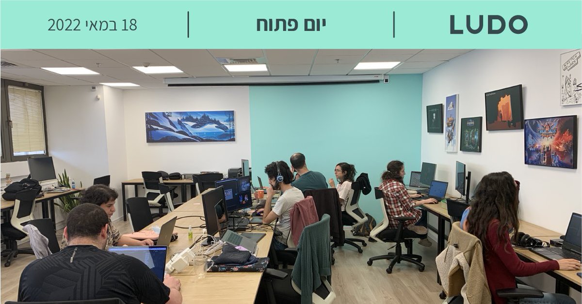 LudoWorkspace's tweet photo. מחר - יום פתוח בלודו 🌟 
https://t.co/f17Rq9b8am
מוזמנים 💛 https://t.co/xb5XUdfpBJ
