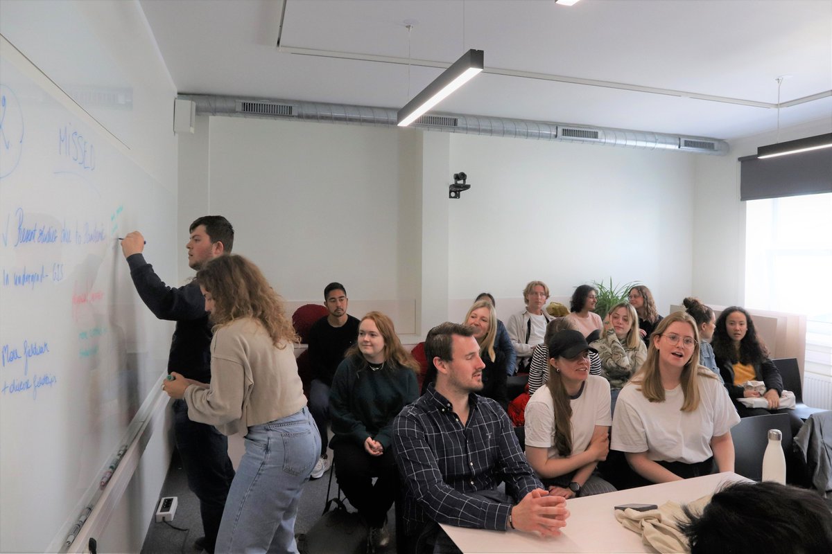 Today <a href="/Stockholm_Uni/">Stockholm University</a> students were visiting <a href="/ViA_eng/">Vidzeme University</a> as part of their Master's study course. They get to know about  our university, our "Green course" and activities in the Eco school network🌱 as well as being a part of the European University allience @eudres_alliance 🇪🇺