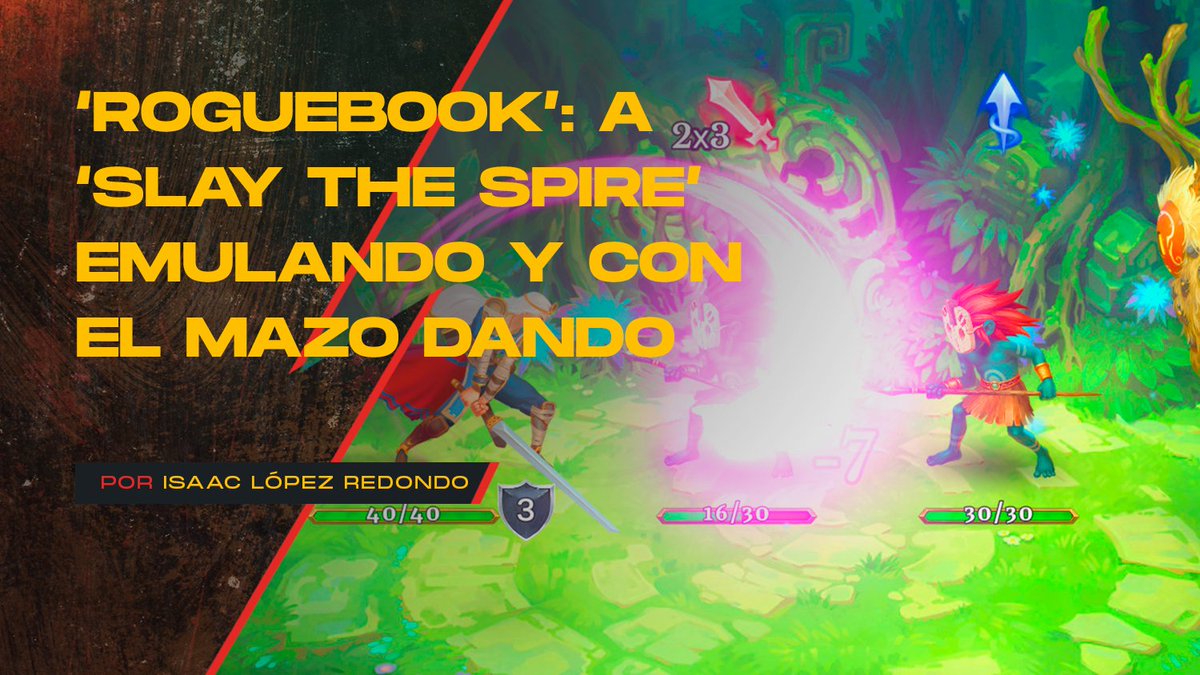 breakrevista's tweet image. #BreaktheWeb habla de un juego que mola mazo🃏

@isaaclore nos habla de #Roguebook, un juego de deckbuilding con mucho de #SlaytheSpire ⚔️

breakrevista.com/roguebook-a-sl…