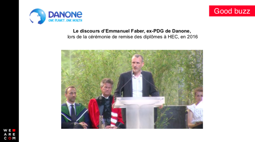 We_are_com's tweet photo. La team We Are COM vous présente quelques #goodbuzz de dirigeants. Bravo à @EmmanuelFaber, ex-PDG de @Danone_FR, qui a su toucher ses auditeurs en se confiant sur sa relation avec son frère. #ClubWeAreCOM https://t.co/oSWFj3xbKz