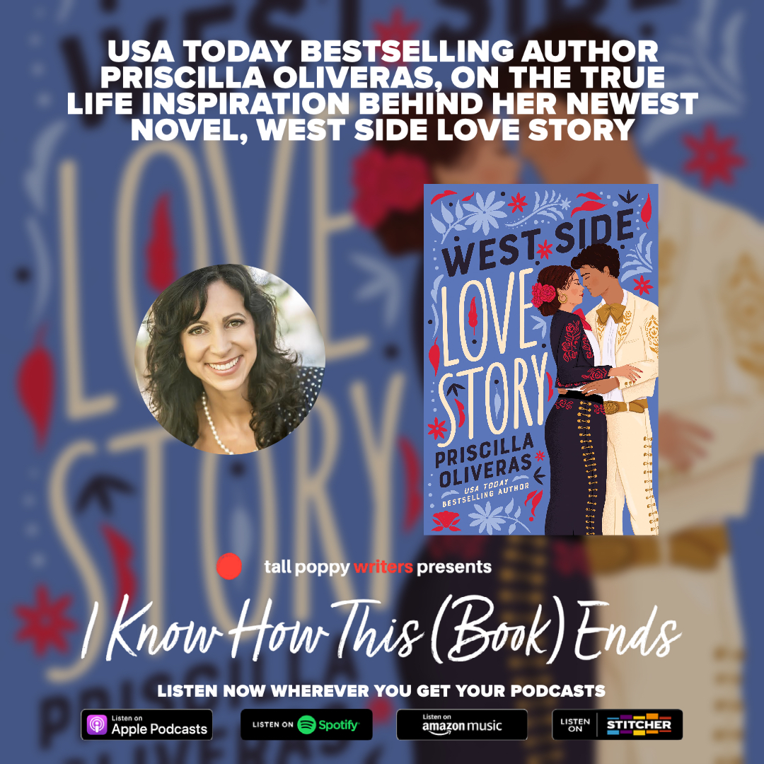 speakdotstudio's tweet photo. On the latest episode of I Know How This Book Ends, @PrisOliveras, USA Today Bestselling author and RWA RITA double finalist, talks about the true life inspiration behind her newest novel, West Side Love Story. Listen now wherever you get your podcasts. https://t.co/830jmMvbFC https://t.co/p3Qzk0G6mP