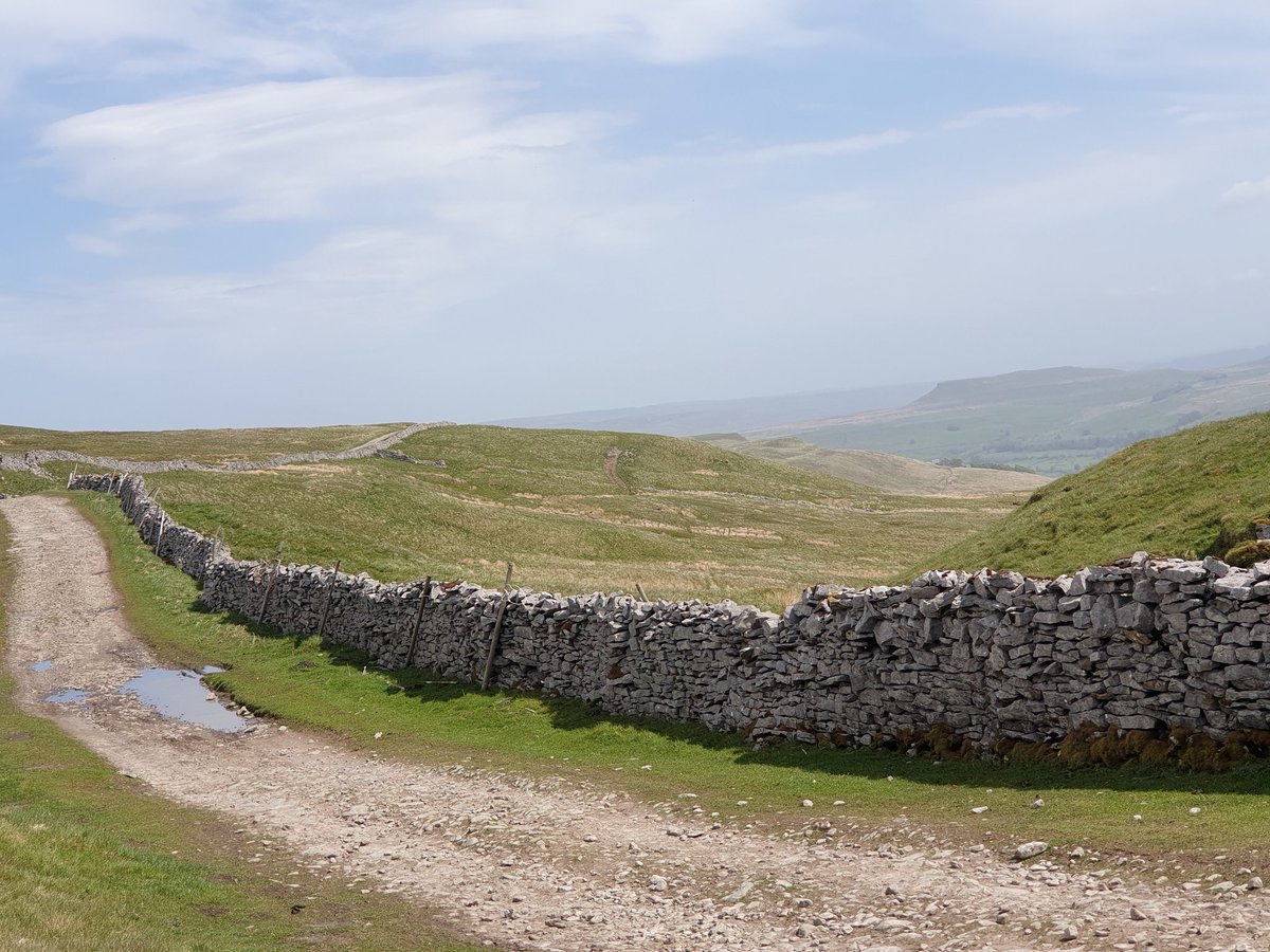 RibblesdaleC's tweet photo. Good morning Tuesday and to everyone. Weekend walk up past #Burtersett shown here, a small & pretty village to the east of #Hawes #YorkshireDales and up on to the #RomanRd with magnificent views over the fells and a lot of old stone walls.
Have a terrific Tuesday! https://t.co/rF52gH9ygI