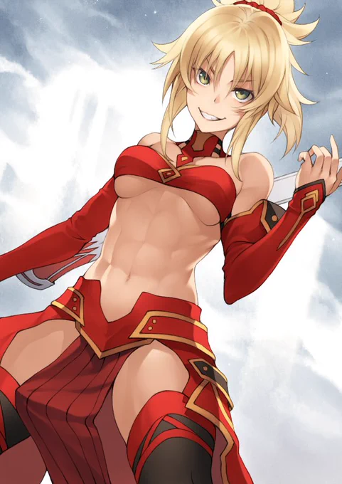 FGO  モードレッド 4 描いてみました!      #FGO 